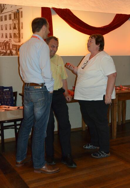 Boris, Clemens und Ursula Schriemer...