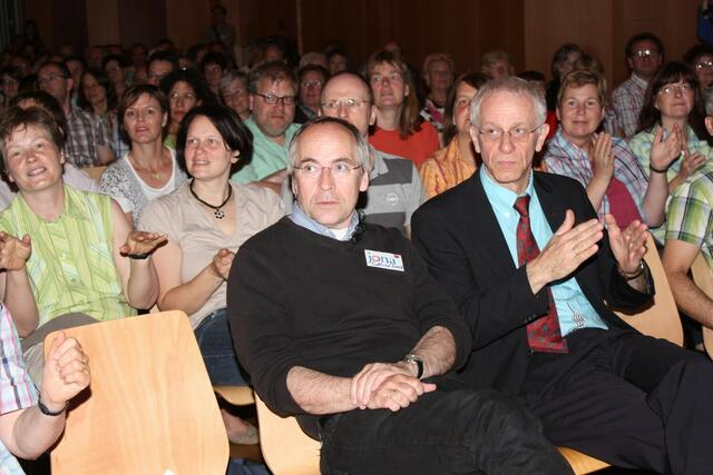 Jona-Gemeindefestival: Auftatktgottesdienst in der Stadthalle mit Pfr. Gottfried Bormuth und Propst Helmust Wöllenstein