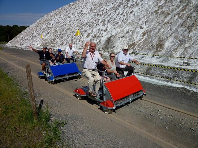 Immer gut gelaunt, die "Pedalritter" | Foto: Jürgen Illenberger