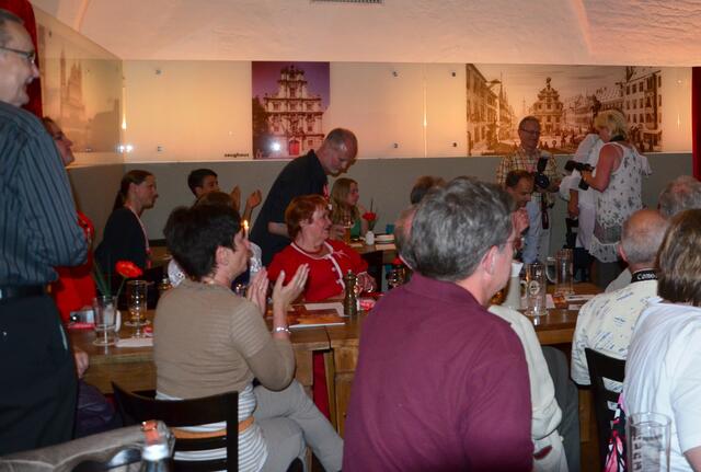 Und langsam neigt sich auch dieser Abend dem Ende zu...
