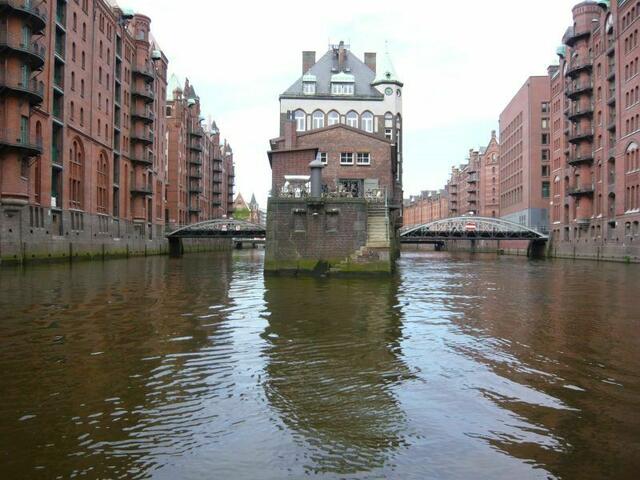 In der Speicherstadt