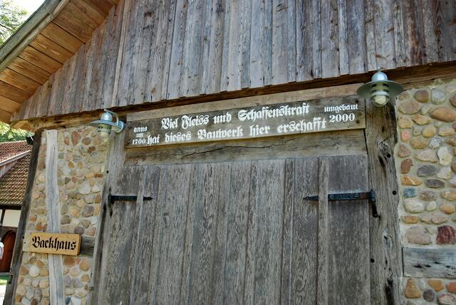 Schön, dass es wieder aufgebaut wurde ...
