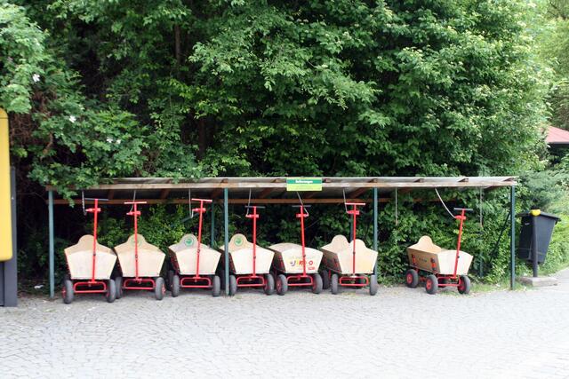 Viele myHeimatler waren gekommen ... und fast alle mit dem eigenen Fahrzeug.