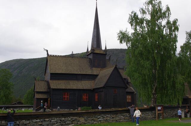 Stabkirche in Lom