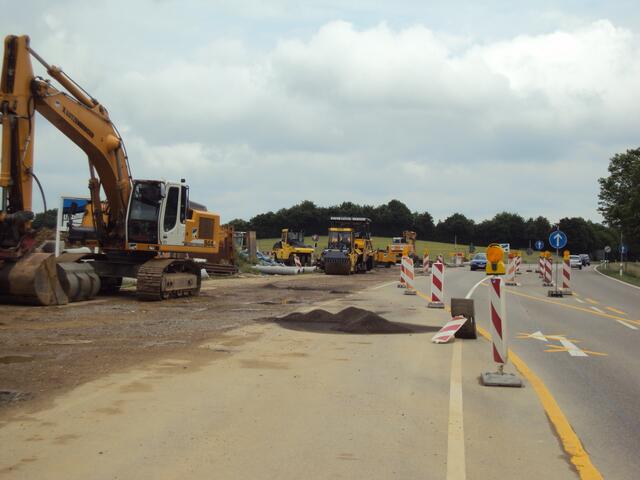 .. bald wird hier der Verkehr wieder normal fließen ..