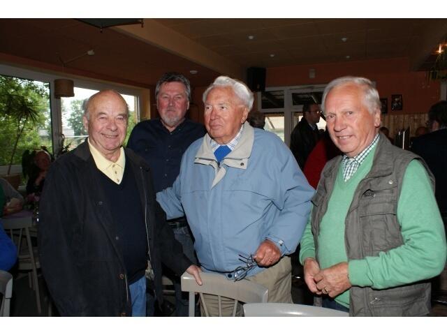von links: Rolf Dammamm,Fred Ebeling,Horst Nöhtel,Benno Szot.