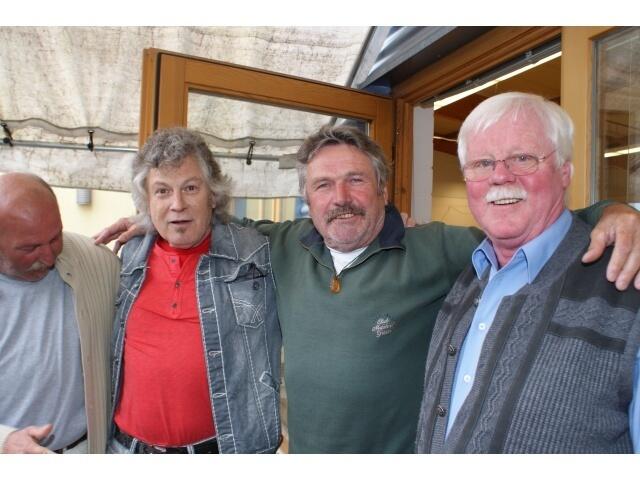 von links: Peter Pinkert,Bernd Nulle, Peter Ebeling, Karl-Heinz Wenzel.