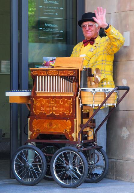 Hier wird noch live für Nostalgie-Stimmung gesorgt !