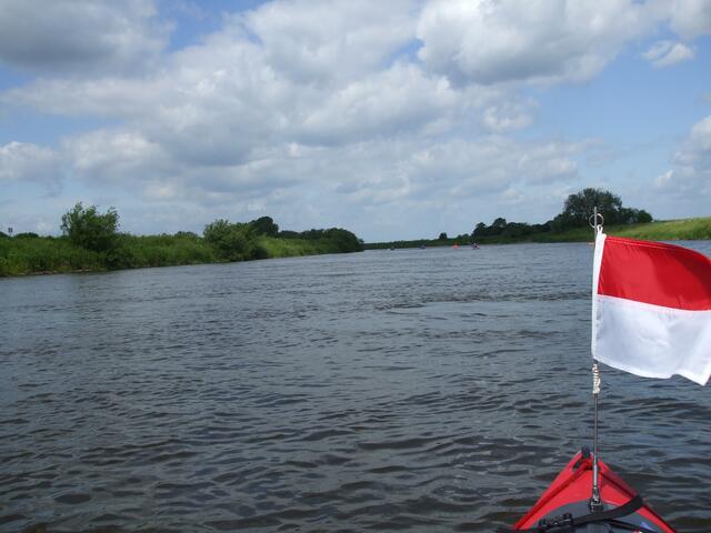 die breite, windige Aller