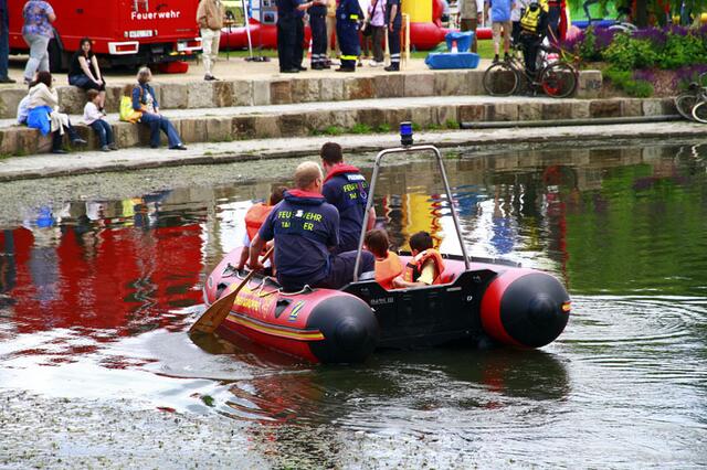 Mit den Feuerwehrtauchern unterwegs