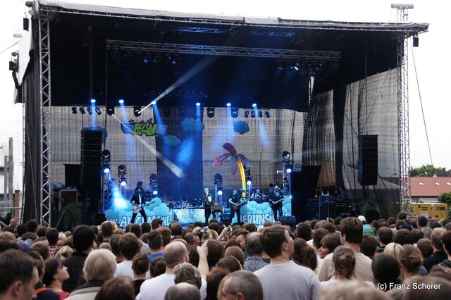 Erste Allgemeine Verunsícherung - EAV Best of-Tour am 7.6.2012 beim Grenzenlos-Festival in Augsburg