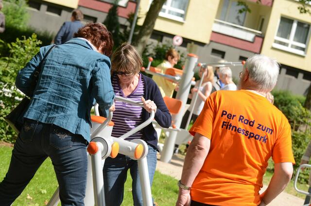 eröffnung des fitnessparcours am Atlashof   05