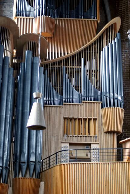 Detail der Orgel