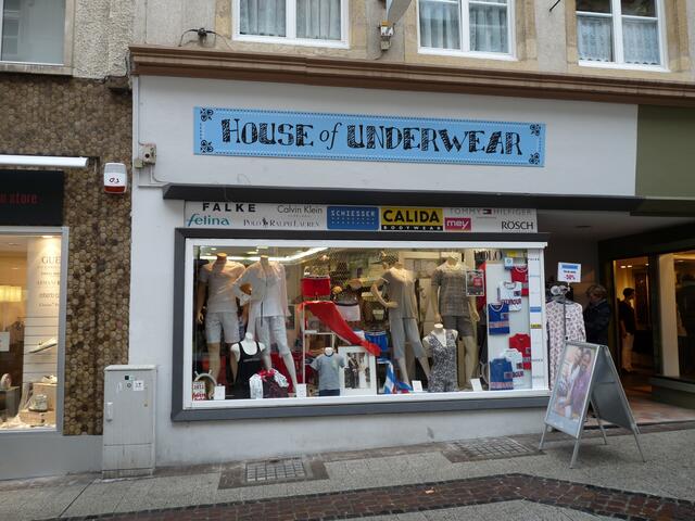 warum gerade nur in diesem Geschäft.....