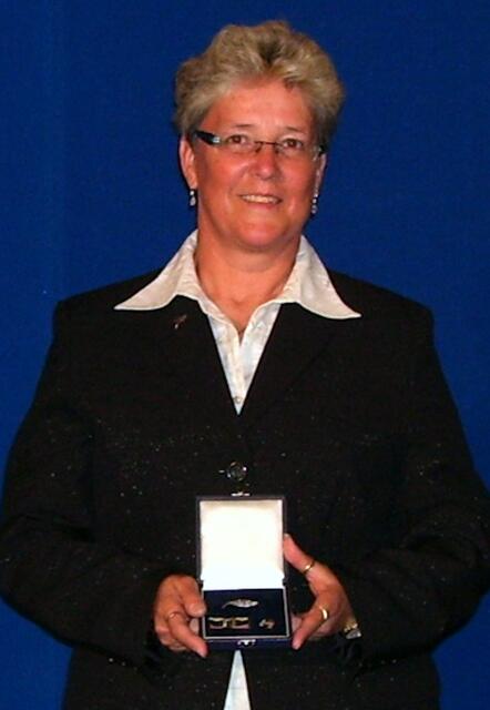 Jana Maisel kurz nach der Auszeichnung mit dem „Silbernen Lorbeerblatt“ am 12. Juni in Berlin. | Foto: Maisel privat, 2012