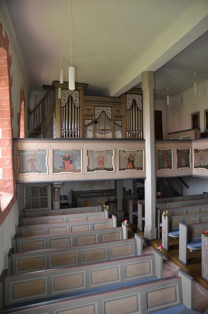 Typischer Charakter einer ländlichen Kirche