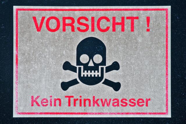 Das Wasser soll zu Dampf werden, da braucht es kein Trinkwasser.