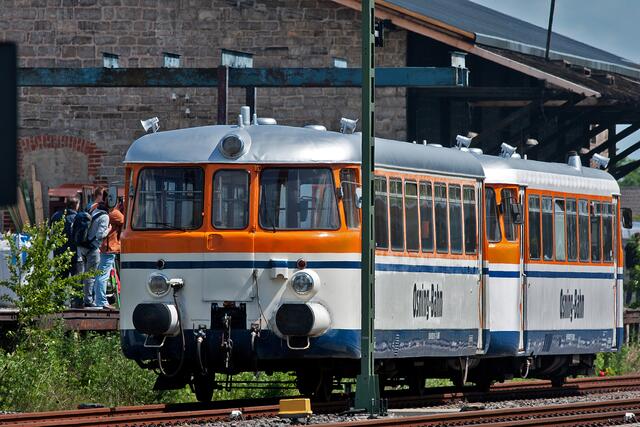 Regelspur - MAN Schienenbus - VT 4.27 mit VS 51 - der Osning-Bahn e.V. / Halle