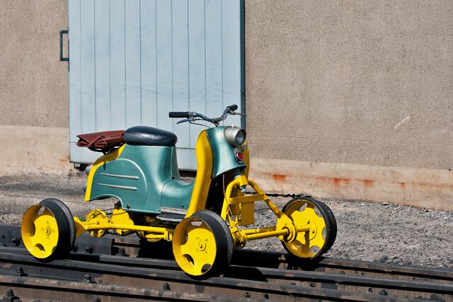 Die Bahnschwalbe...