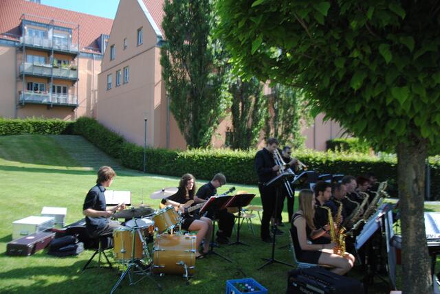 Musikschule Gersthofen: ein Konzert im Grünen