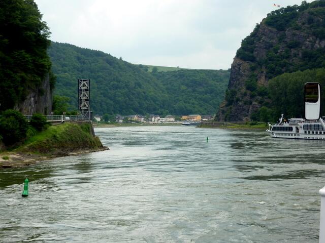 Kurz vor der Loreley