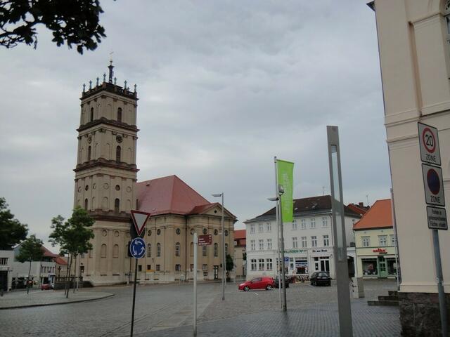 Die Stadtkirche in Neustrelitz,