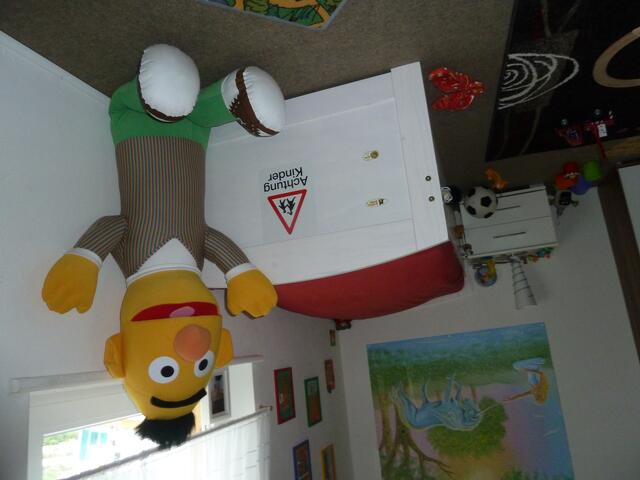 Der hat aber gutes Sitzfleisch.