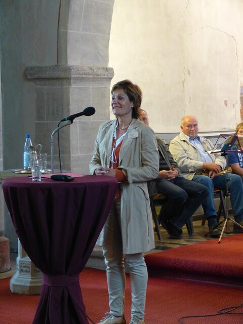Hiltrud Schwarze, Vorsitzende des Landeskommission.
