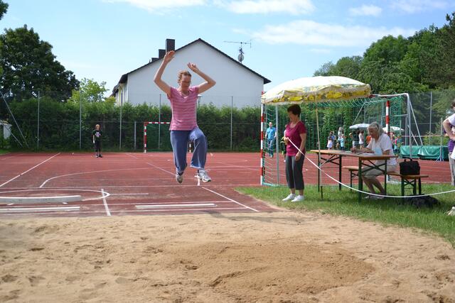 Einige Athlethen legten tolle Weiten vor.