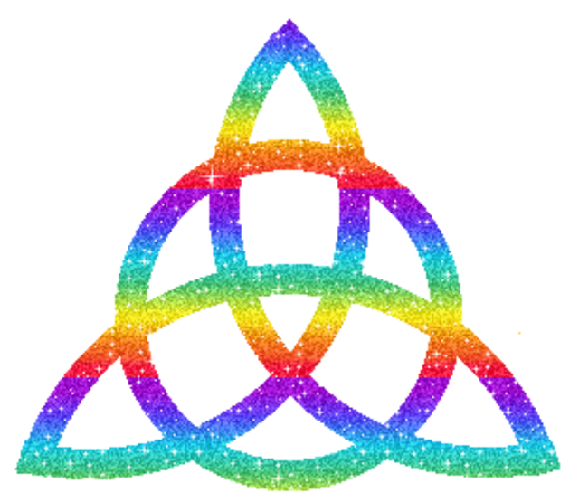 Keltischer KNOTEN: TriquetraRainbowSparkle - Halloween Animation - gefunden unter TRIQUETRA - Google Bildersammlung
