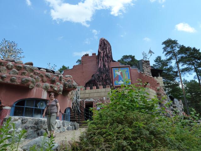 Dieser Vulkan spuckt des öfteren Feuer.