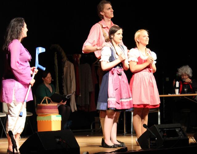 Bayerische Volksmusik beim Musical-Casting