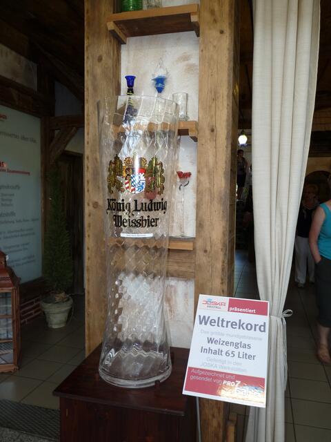 65l Weizenglas - Weltrekord