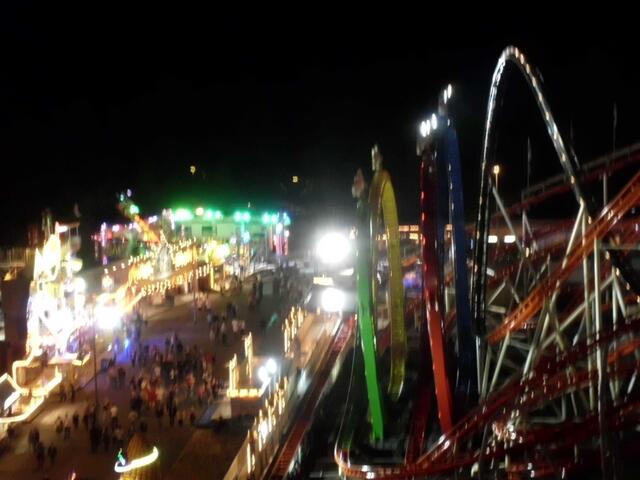 Looping bei Nacht