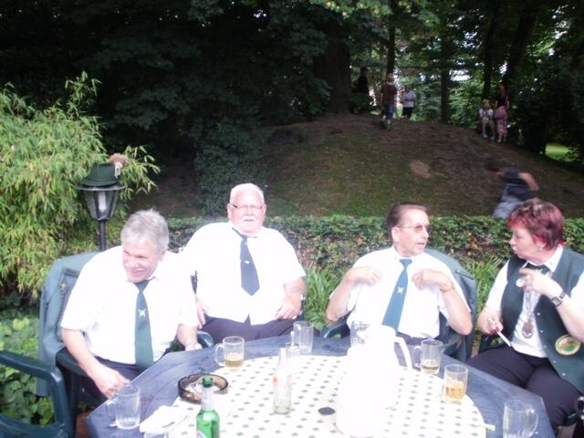 Gemütliche Runde im Park
