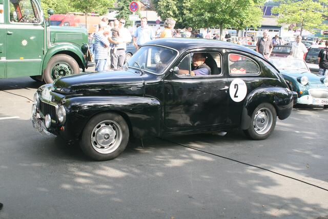 Mit von der Parie: Schwedenstahl aus dem Hause Volvo.