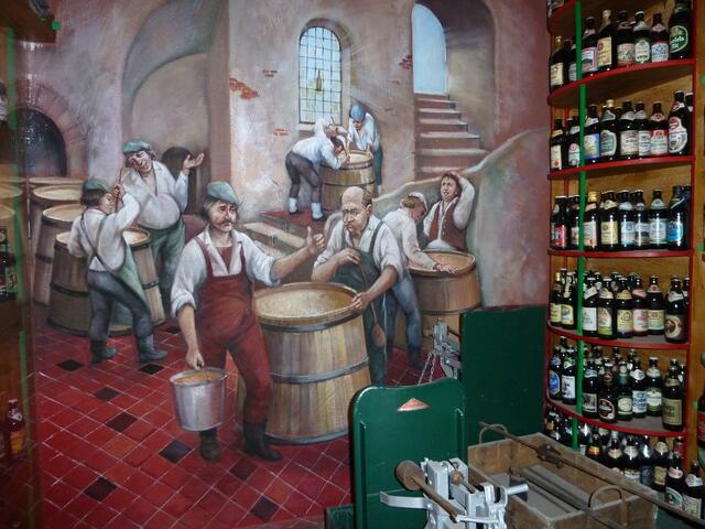 Auch hier hat der Hausherr ein schönes Bild zu gemalt.