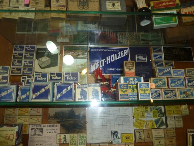 Sogar unsere Welthölzer waren hier vertreten.