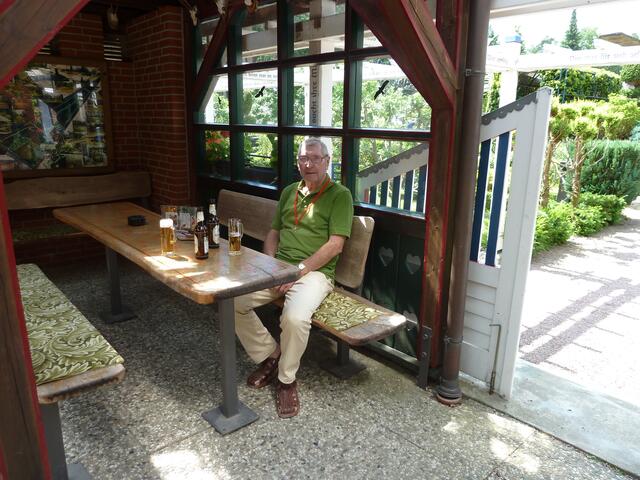 So eine Führung macht durstig.