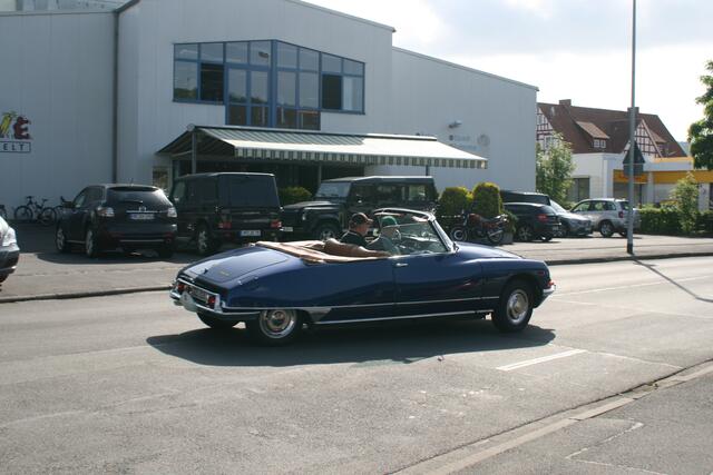 Bekommt man nur selten zu sehen: ein ultra rares Citroen Chapron Cabrio.