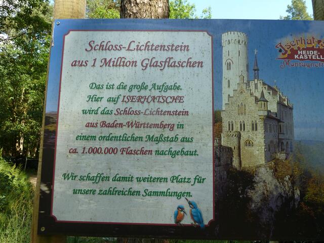 Das Schloß wird für weitere Sammlungen gebraucht.