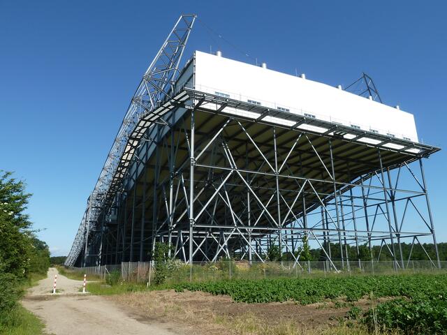 Ein gewaltiges Bauwerk.