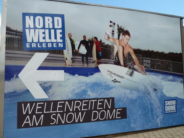 Auch Wellenreiten ist hier möglich.