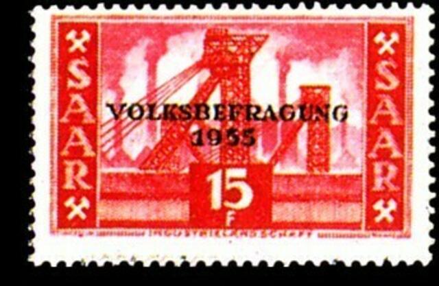 Dieses Motiv wird es an der Saar nicht wieder geben: rauchende Schlote waren damals ein Zeichen für Wohlstand und Energiesicherheit