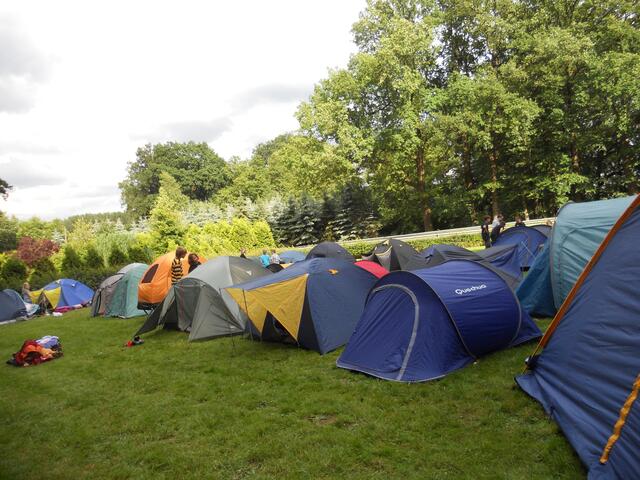 oh je, so viele sind schon da