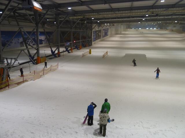 An der linken Seite ist für die Anfänger.