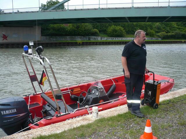 Das Boot ist Einsatzbereit.