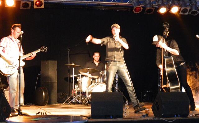 Tolle Mucke im Zelt vom Jazz-Club