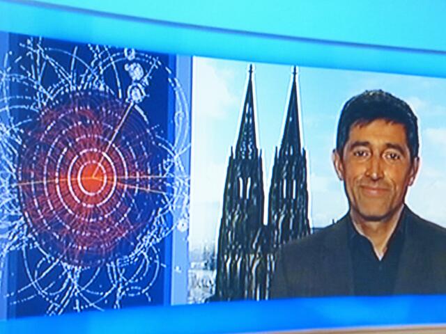 Ranga Yogeshwar (ARD) über die Bedeutung der Entdeckung - siehe LINK VIDEO Tagesthemen - Artikelende - werner hahn bild