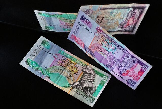 30 Sri Lanka-Rupien (2004) - heute wären das 0,18 Euro